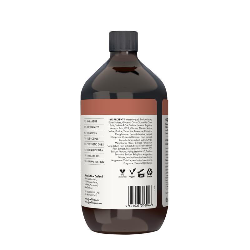 Glow Lab Antibacterial Foaming Coconut & Sandalwood Hand Wash Refill 900ml