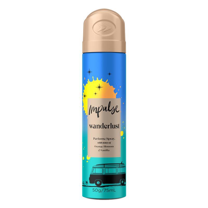 Impulse Body Spray Wanderlust 75ml