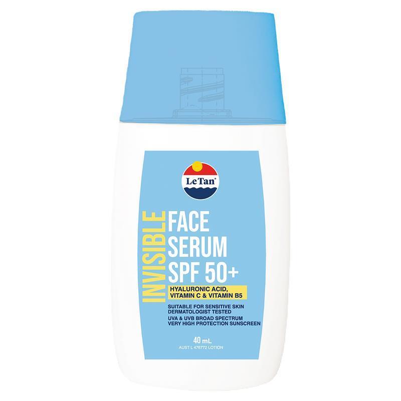 Le Tan Invisible Face Serum SPF50+
