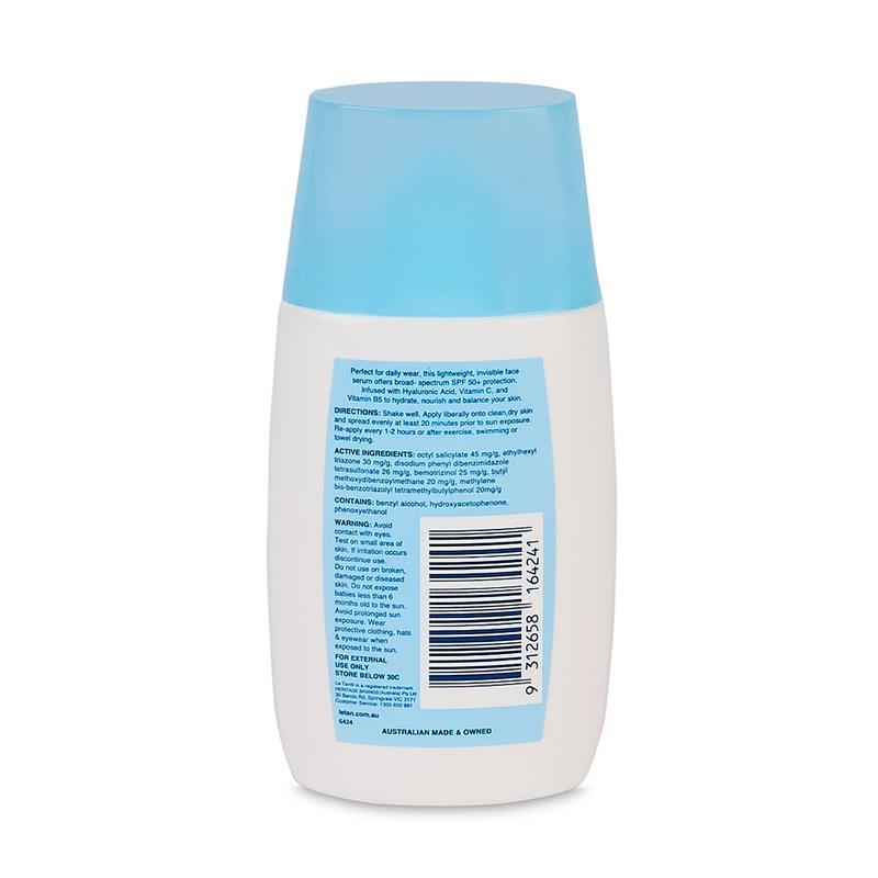 Le Tan Invisible Face Serum SPF50+