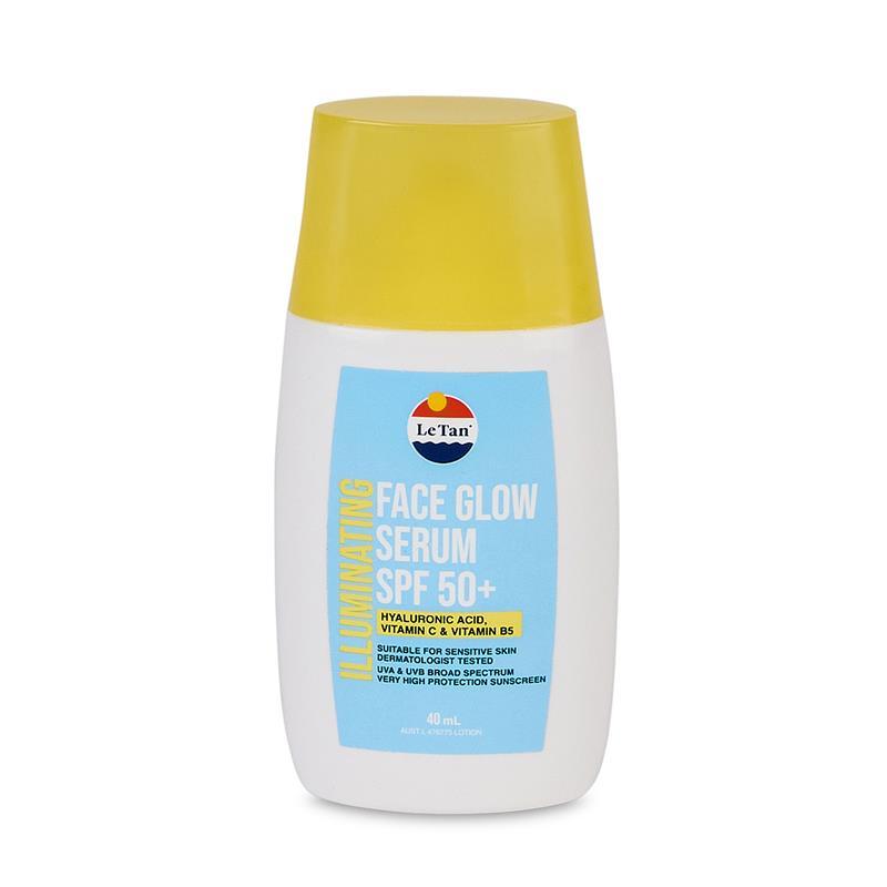 Le Tan Illuminating Face Glow Serum SPF50+