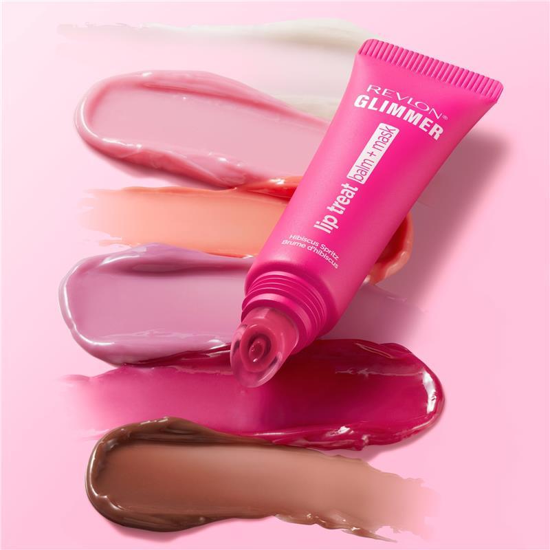 Revlon Glimmer Lip Treat Balm + Mask Hibiscus Spritz