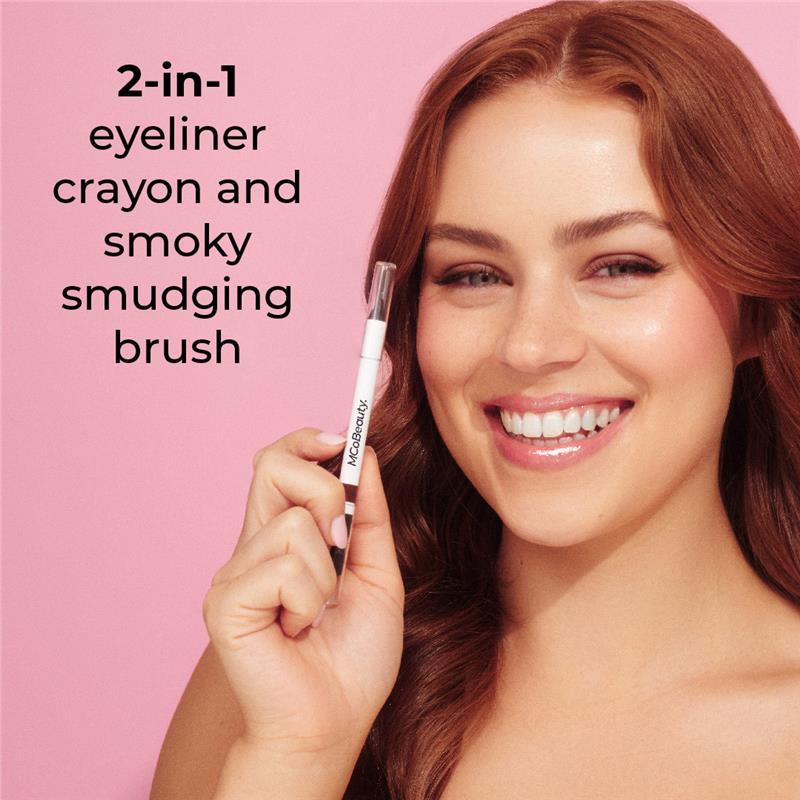 MCoBeauty Dual Ended Pro Eyeliner Chocolate