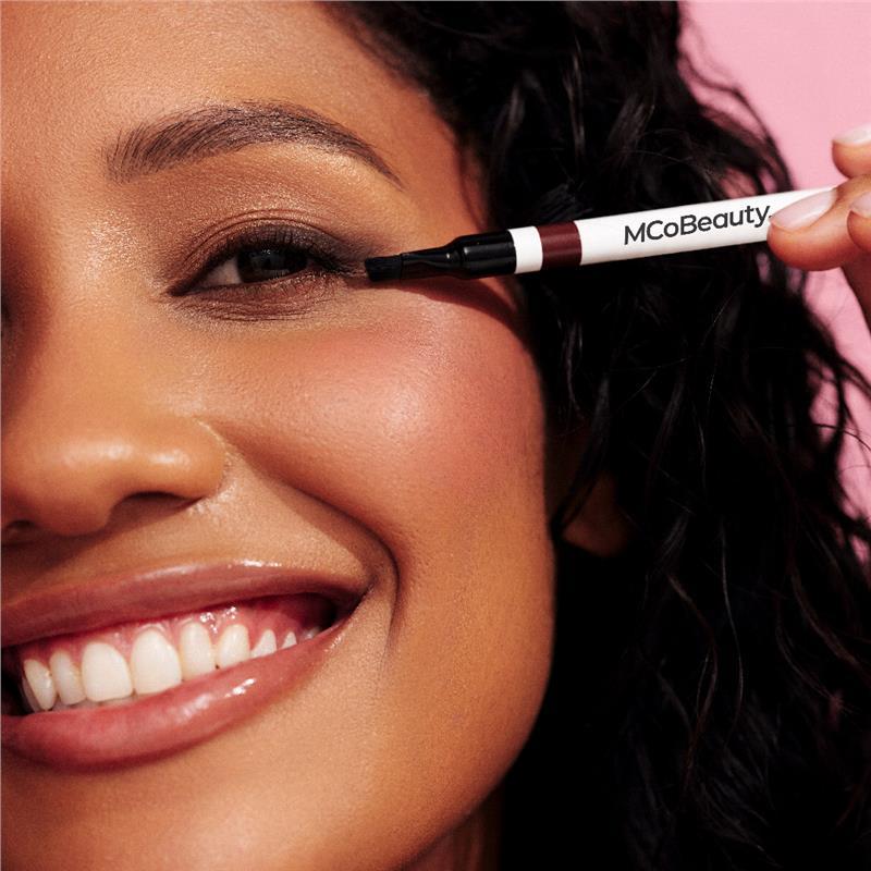 MCoBeauty Dual Ended Pro Eyeliner Chocolate