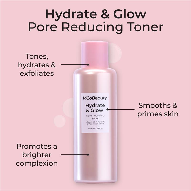 MCoBeauty Hydrate & Glow Pore Reducing Toner
