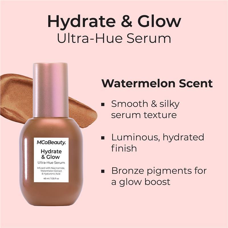MCoBeauty Hydrate & Glow Ultra Hue Serum Bronze