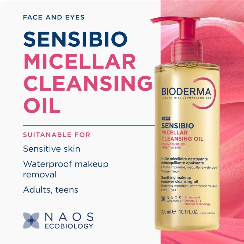 Bioderma Sensibio Micellar Cleansing Oil 300ml