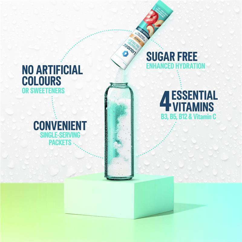 Liquid IV Hydration Sugar Free Raspberry Melon 10 Sachets