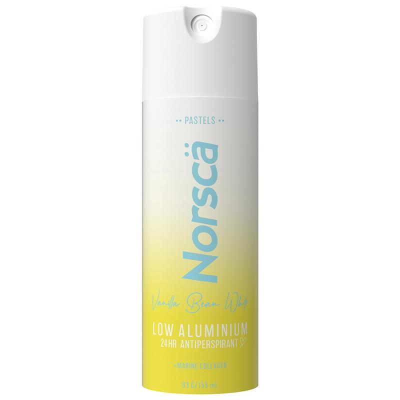 Norsca Pastels Antiperspirant Deodorant Vanilla Bean Whip 155ml