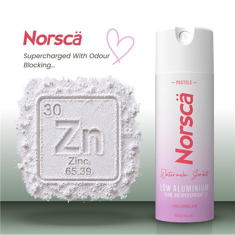 Norsca Pastels Antiperspirant Deodorant Watermelon Sorbet 155ml