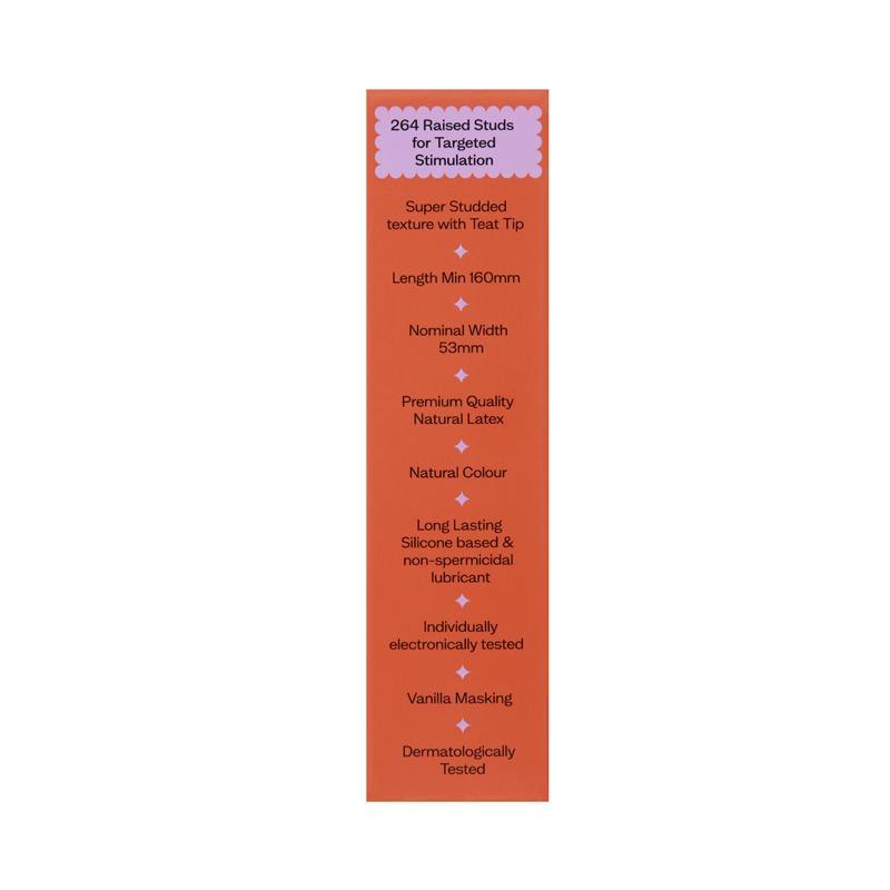 Moments Super Studded Condom 12 Pack