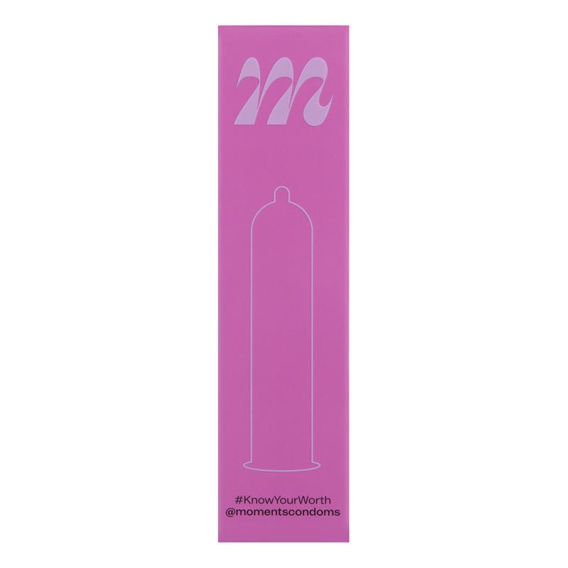 Moments Ultra Thin Regular Extra Lubricated Condoms 12 Pack