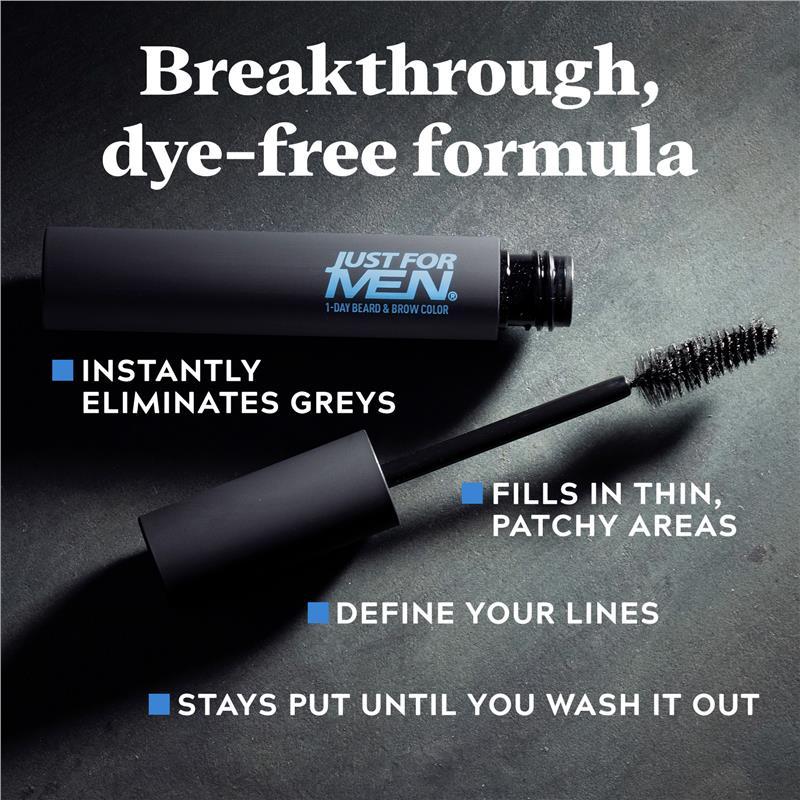 Just For Men Beard & Brow Gel Black