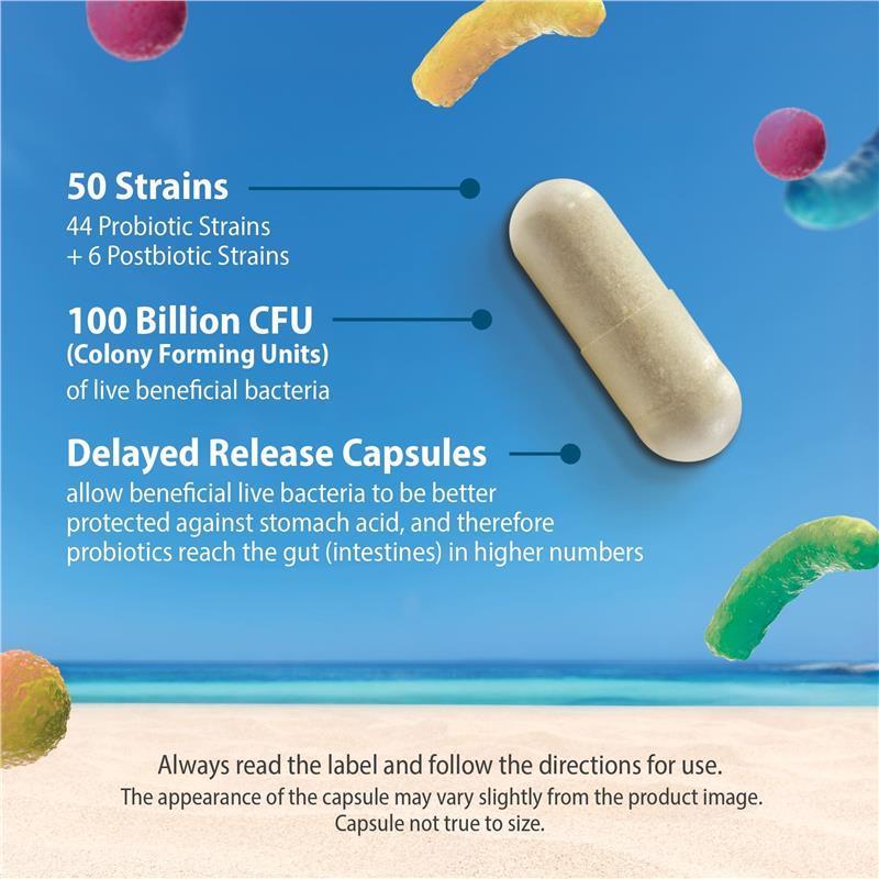 Carusos Ultramax 100 Probiotic 30 Capsules