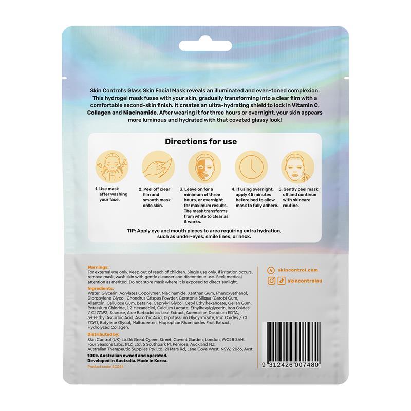 Skin Control Glass Skin Face Mask Vitamin C