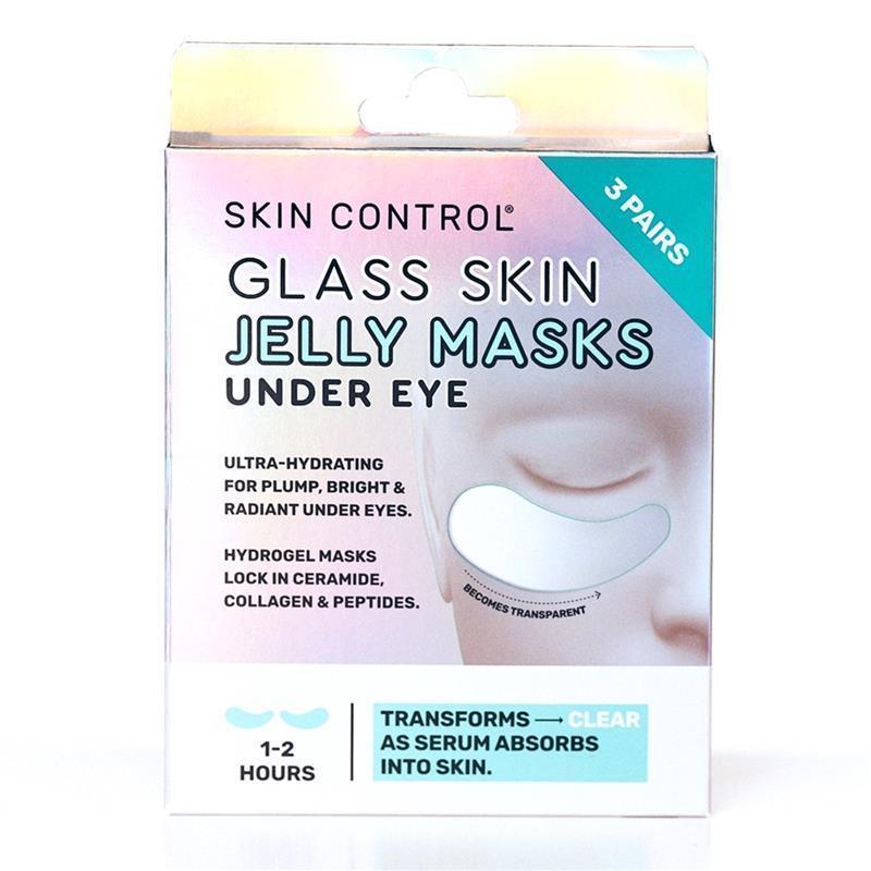 Skin Control Glass Skin Under Eye Jelly Masks 3 Pack