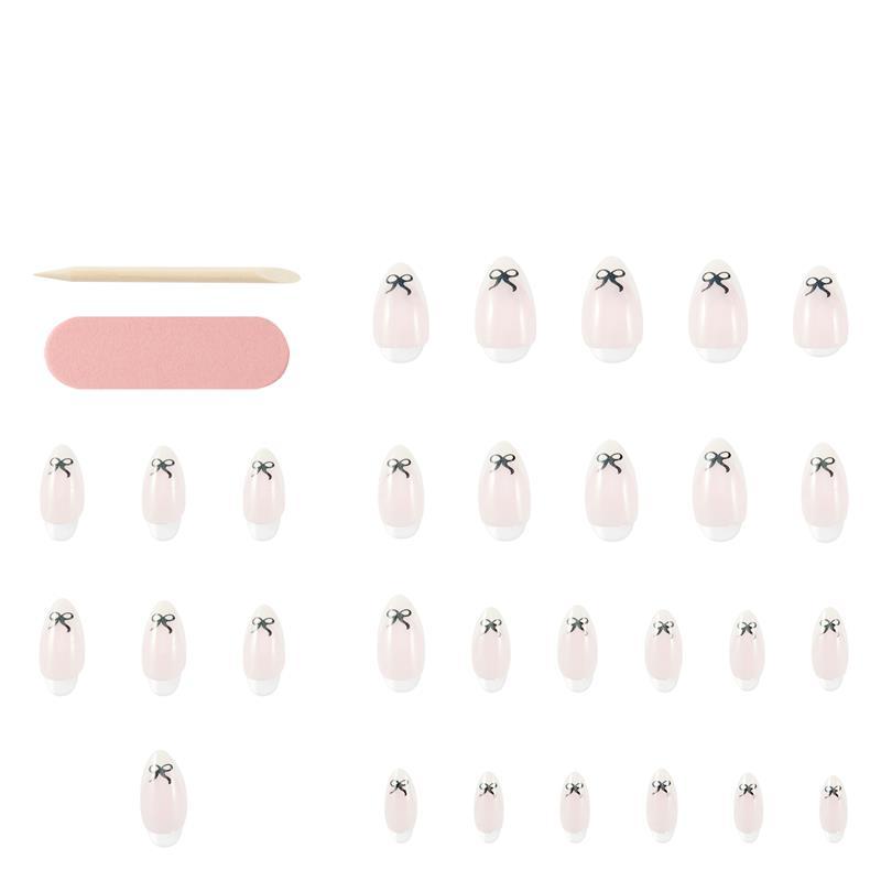 Glam By Manicare Glam Ready Pre-Glued Nails A Little Bit Pretty 30 PIeces 22451