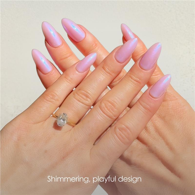 Glam By Manicare Glam Ready Pre-Glued Nails Pretty Purple