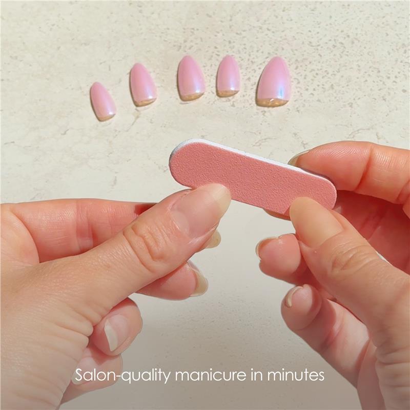 Glam By Manicare Glam Ready Pre-Glued Nails Pretty Purple