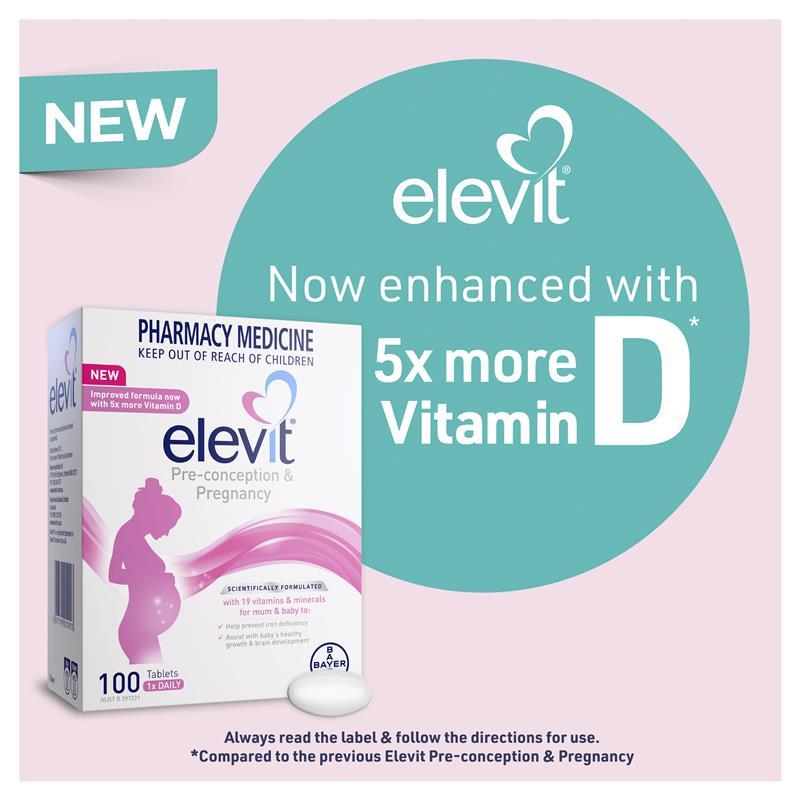 Elevit Pre-conception & Pregnancy 150 Tablets Exclusive Size