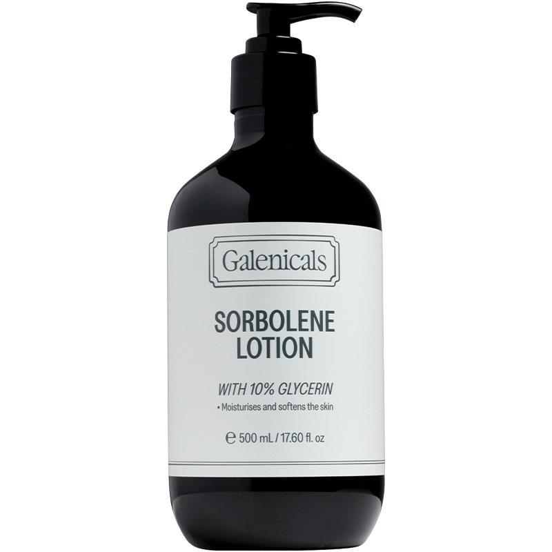 Galenicals Sorbolene Lotion 10% Glycerin Pump 500ml