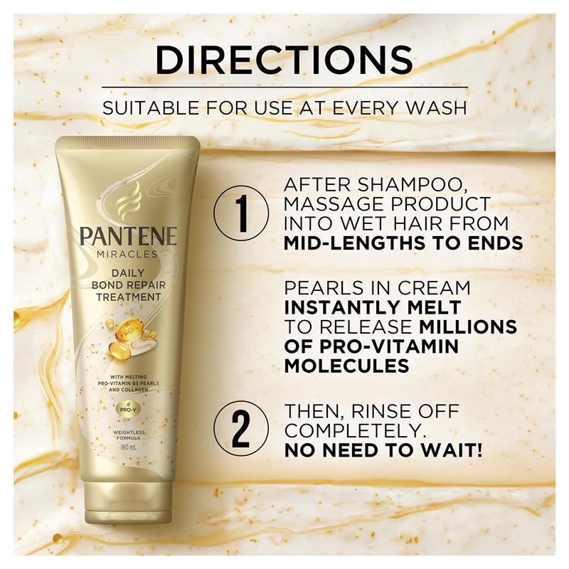 Pantene Miracles Daily Bond Repair Treatment 180ml