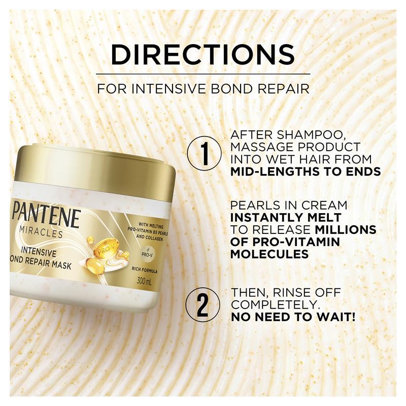 Pantene Miracles Intensive Bond Repair Mask 300ml