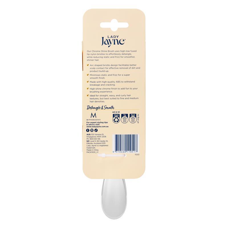 Lady Jayne Chrome Shine Brush