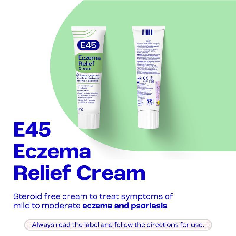 E45 Eczema Relief Cream 60g