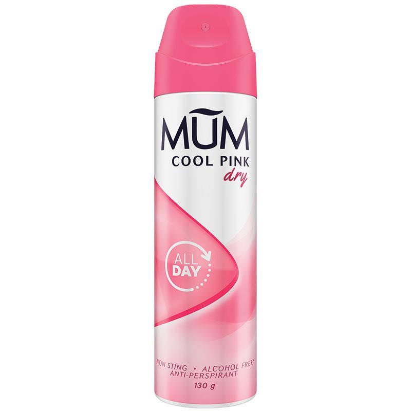 Mum Cool Pink Dry Anti-Perspirant Aerosol 130g