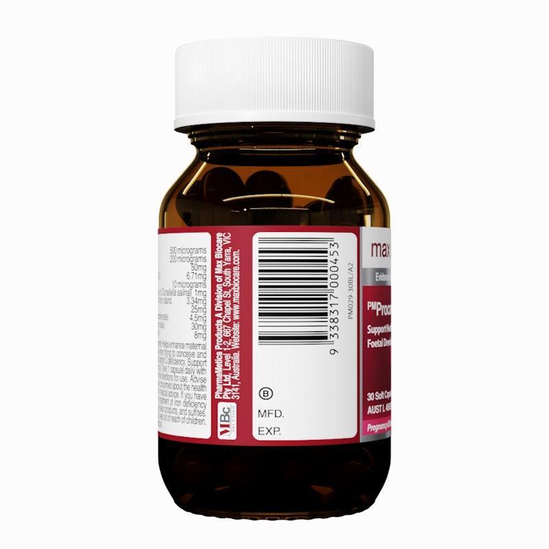 Max Biocare PM Procare Diamond 30 Capsules 1 Pack
