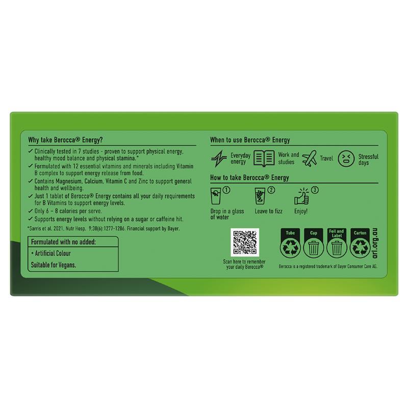 Berocca Energy Orange 90 Effervescent Tablets
