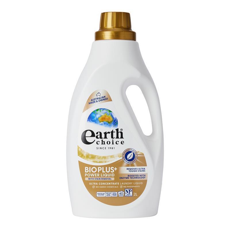 Earth Choice Laundry Liquid Bio Plus 2 Litre