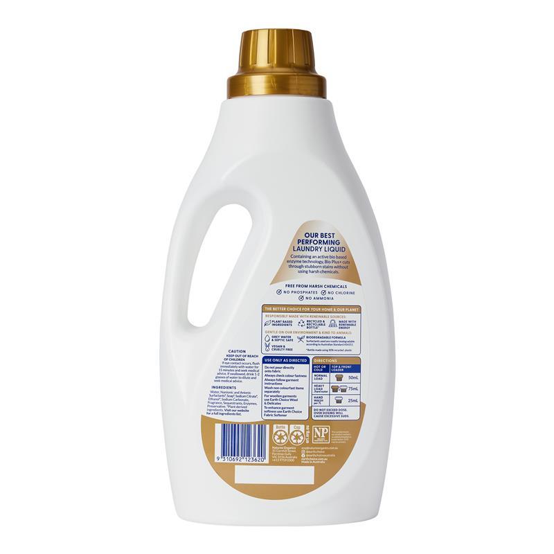 Earth Choice Laundry Liquid Bio Plus 2 Litre