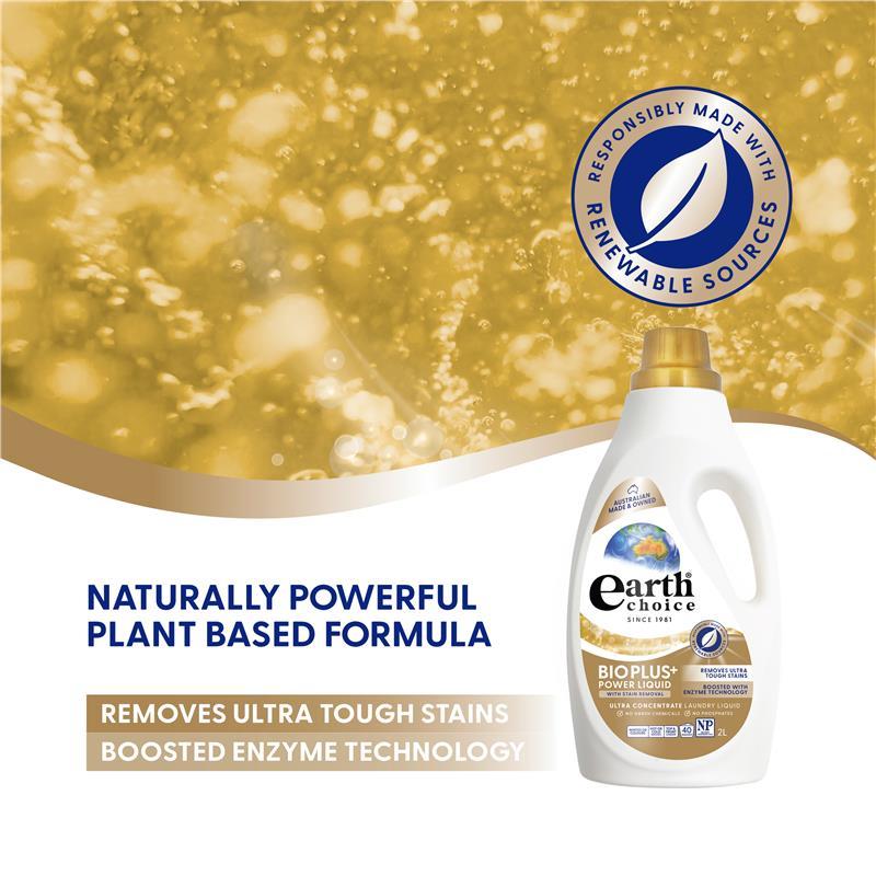 Earth Choice Laundry Liquid Bio Plus 2 Litre