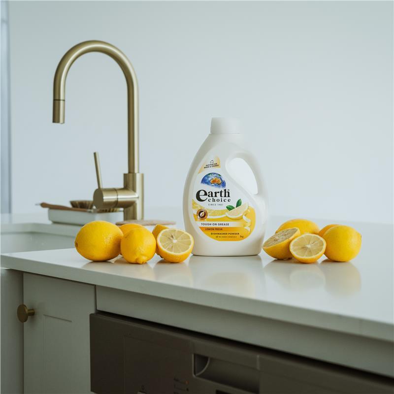 Earth Choice Dishwashing Powder Lemon Fresh 1kg