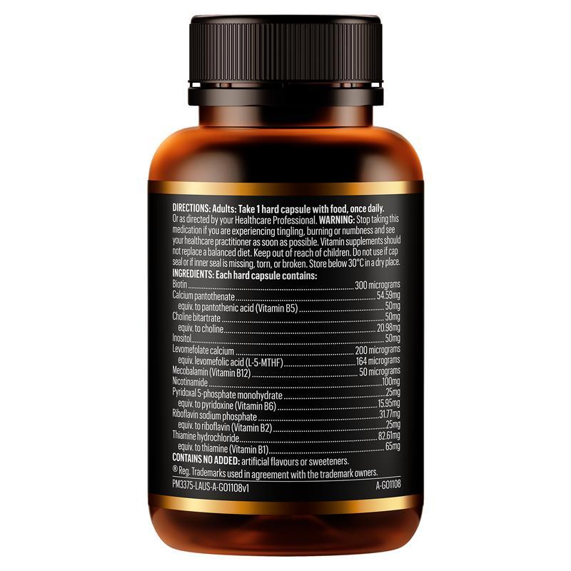 GO Healthy Activated B Complex 60 Hard Capsules