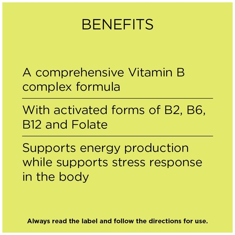 GO Healthy Activated B Complex 60 Hard Capsules