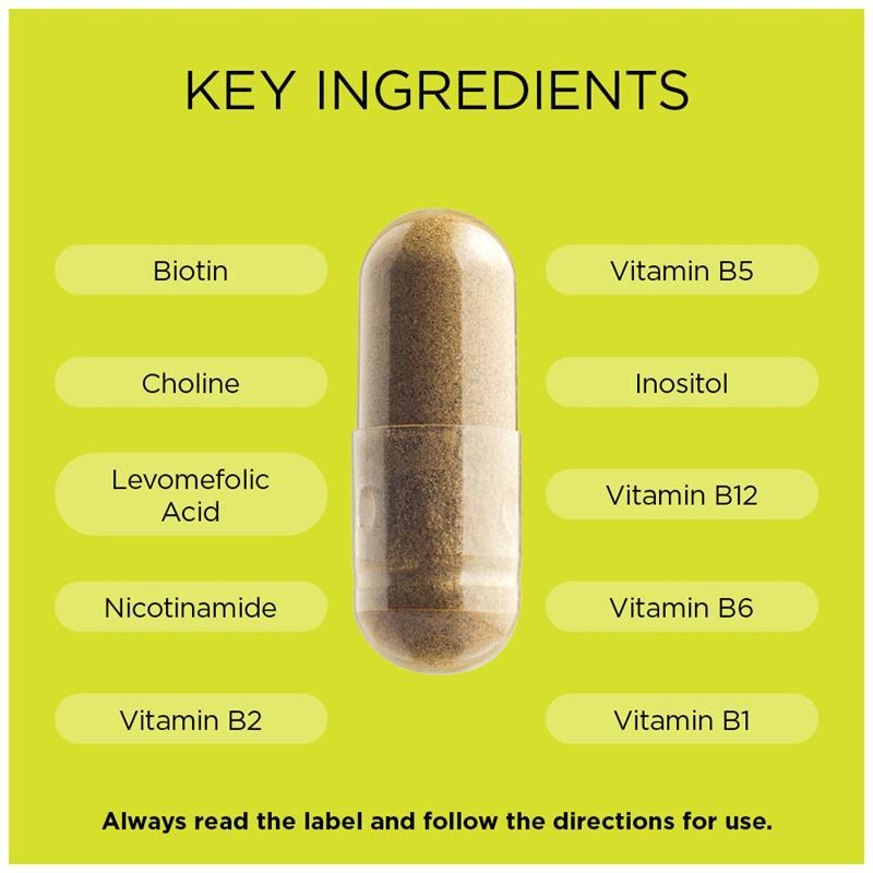 GO Healthy Activated B Complex 60 Hard Capsules