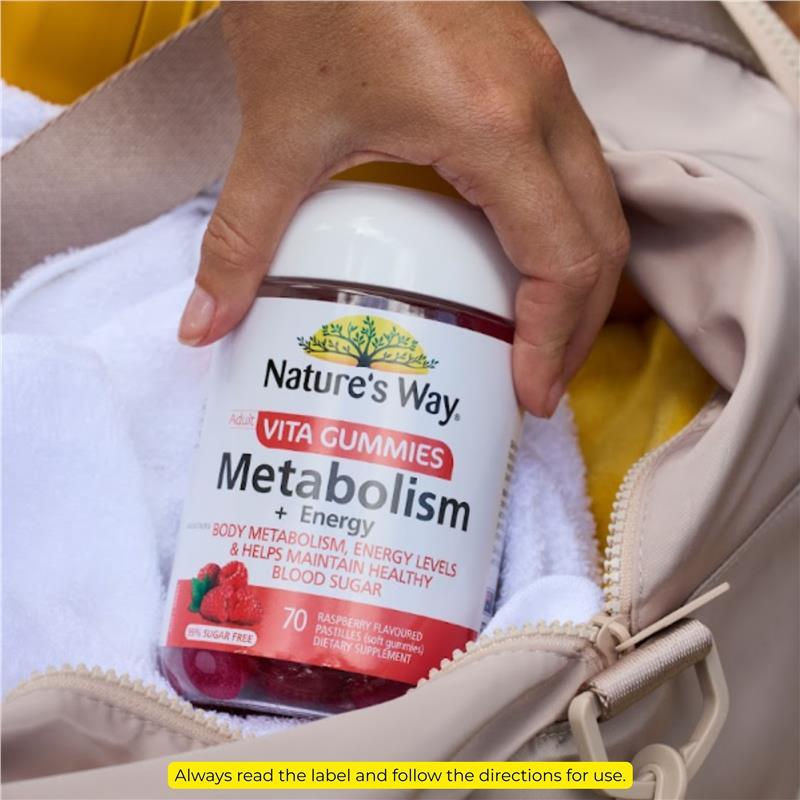 Nature's Way Adult Vita Gummies Metabolism and Energy 70 Gummies