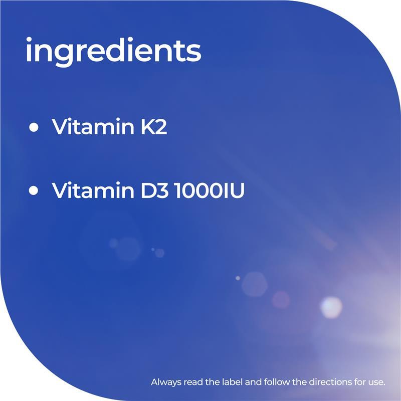 Nature's Way Adult Vita Gummies High Strength K2+D3 30 Gummies