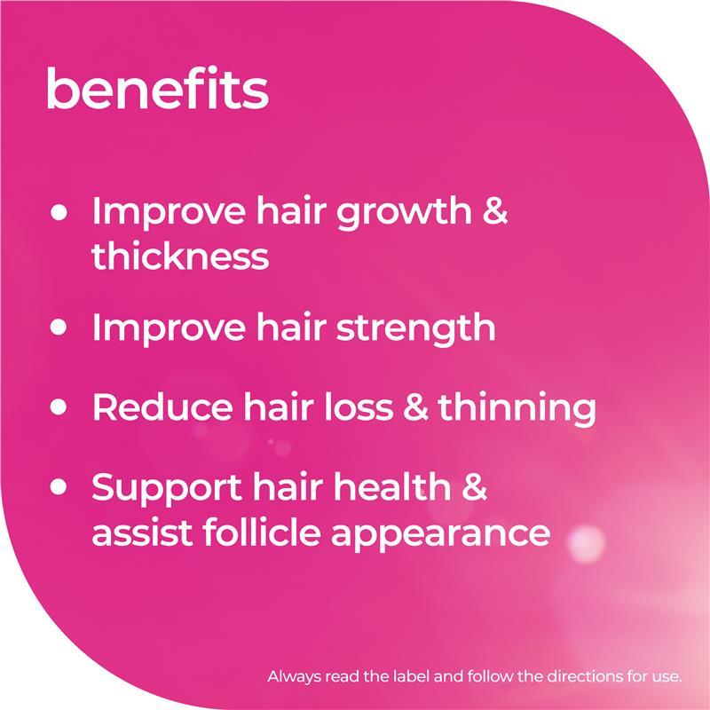 Nature's Way Hair Growth Clinical Strength 40 Capsules