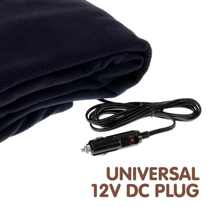 Laura Hill Heated Electric Car Blanket Blue