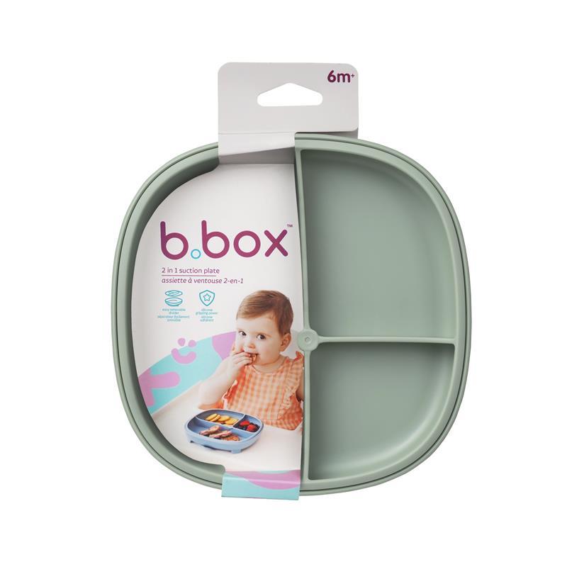 B.Box Divider 2-In-1 Suction Plate Sage