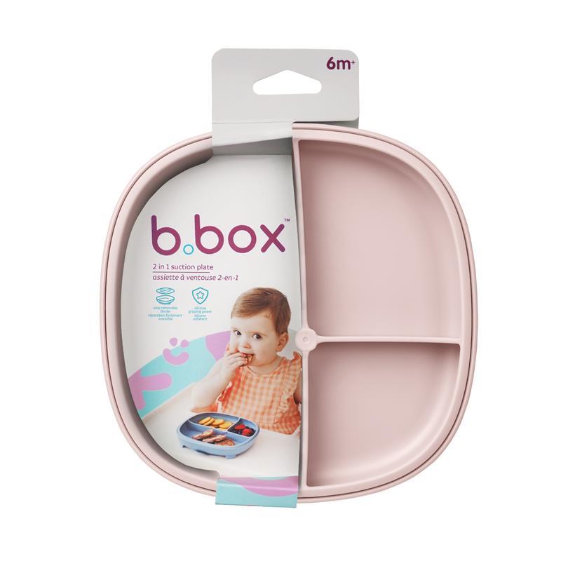 B.Box Divider 2-In-1 Suction Plate Blush