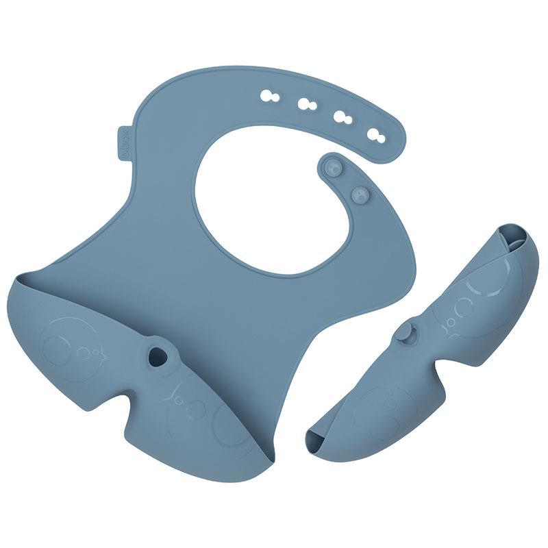B.Box Silicone Bib with Food Catcher Ocean