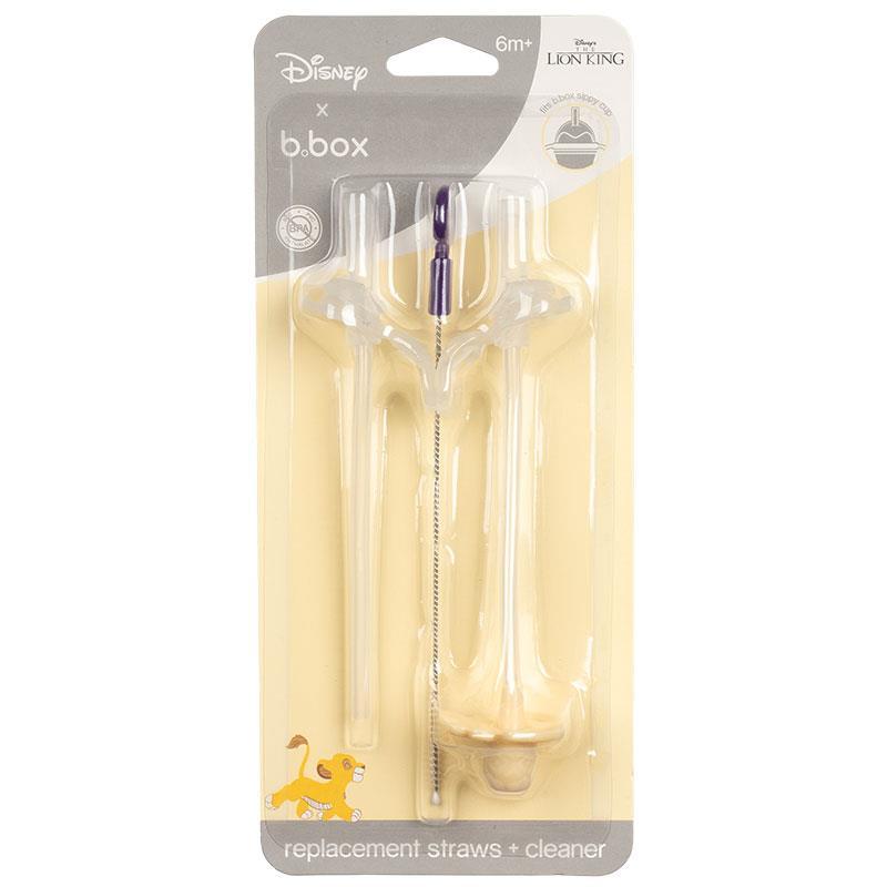 B.Box Sippy Cup Replacement Straw Set Disney Lion King