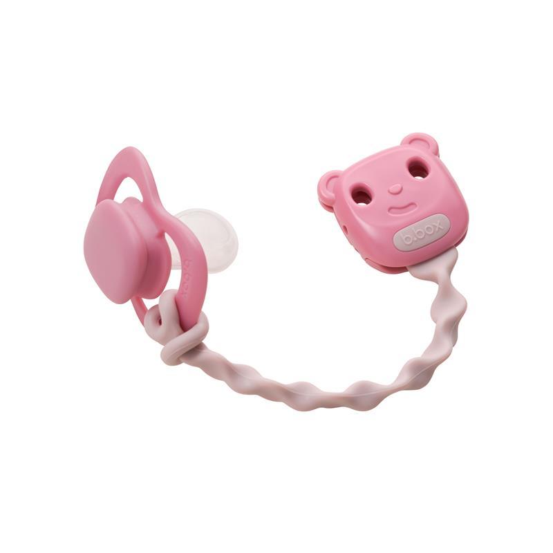 B.Box Pacifier/Soother Clip Blush + Vanilla 2 Pack