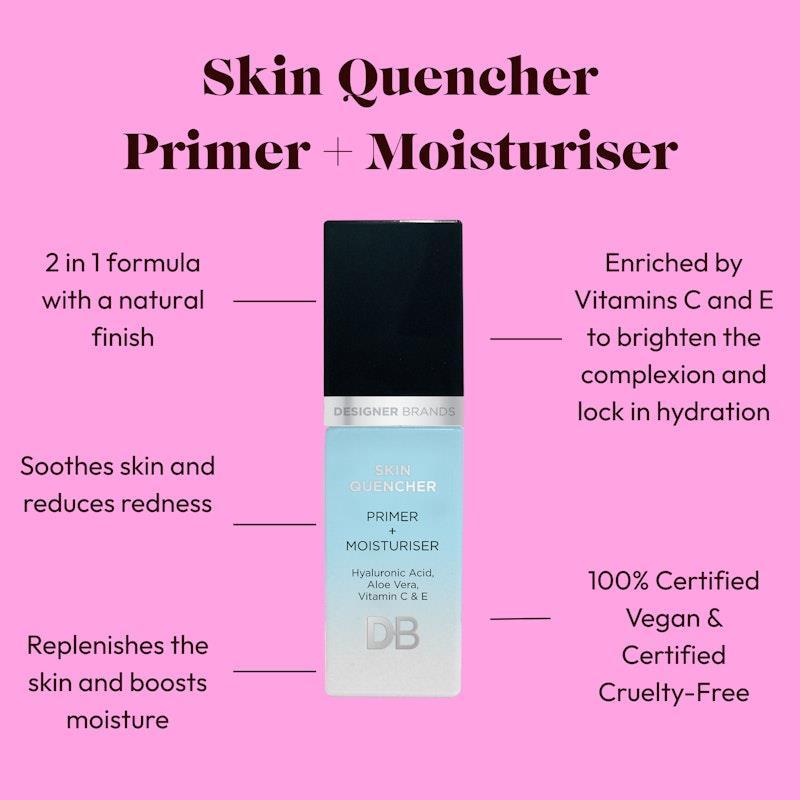 DB Cosmetics Skin Quencher Primer + Moisturiser 30ml
