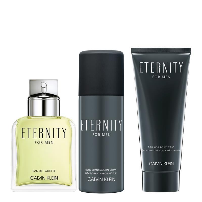 Calvin Klein Eternity For Men Eau de Toilette 100ml 3 Piece Set 2025